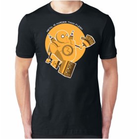 Blitzcrank Metal is harder Мъжка тениска