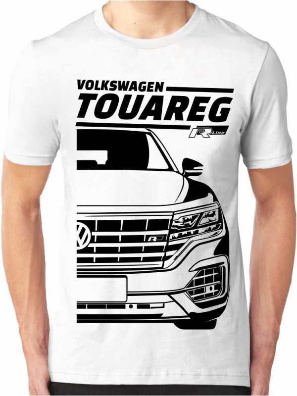 VW Touareg Mk3 R-line - T-shirt pour hommes