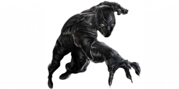 Black Panther - Cięcie - Męskie