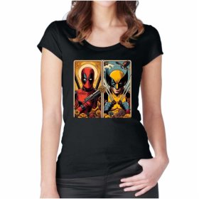 Tricou Femei Deadpool & Wolverine 2