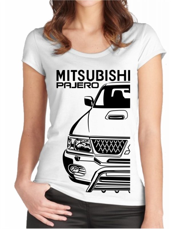 Mitsubishi Pajero 3 Facelift Damen T-Shirt