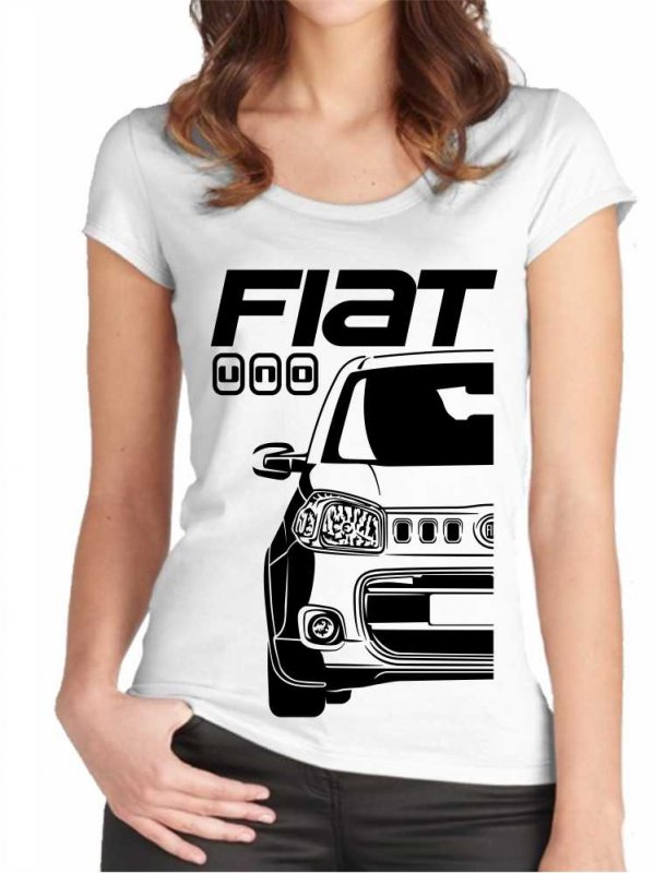 Fiat Uno 2 Moteriški marškinėliai