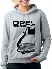 Opel Rekord B Női Kapucnis Pulóver