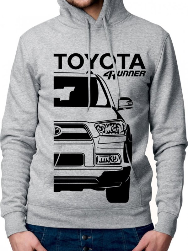 Toyota 4Runner 5 Moški Pulover s Kapuco