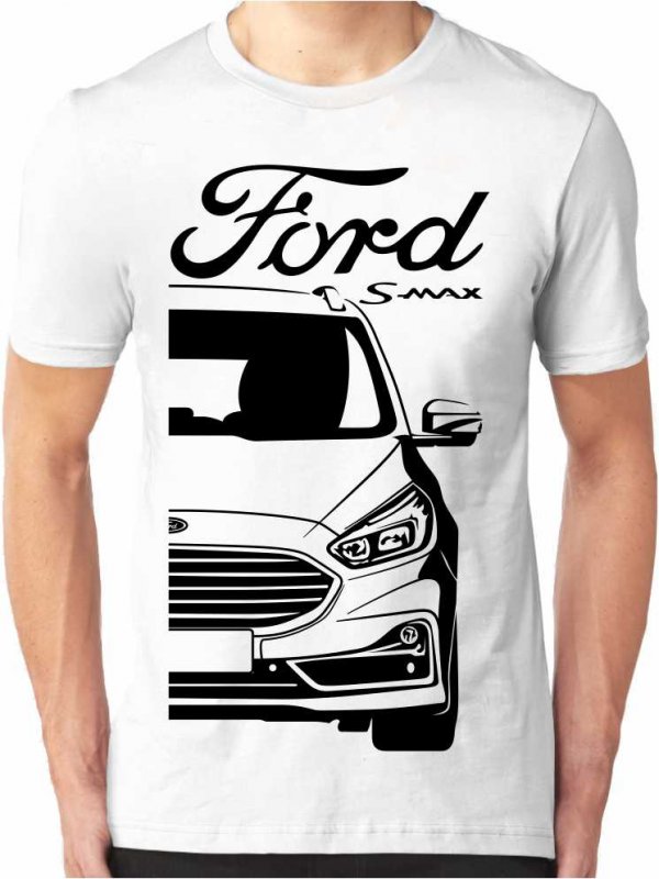 L -35% Ford S-Max Mk2 Mannen T-shirt