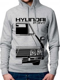Hyundai Pony Herren Sweatshirt