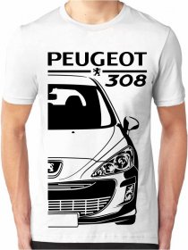 T-shirt pour hommes Peugeot 308 1