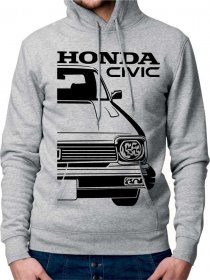 Honda Civic 2G Férfi Kapucnis Pulóve