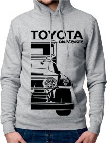 Toyota Land Cruiser J40 Moški Pulover s Kapuco