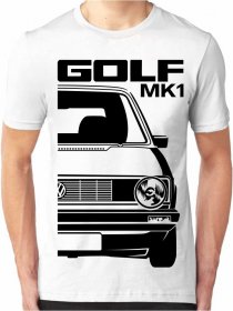 L -35% Khaki VW Golf Mk1 Koszulka męska