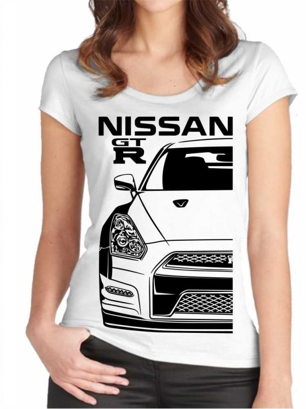 Nissan GT-R Facelift 2010 Dames T-shirt