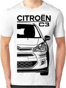 Citroën C3 2 Facelift Moška Majica