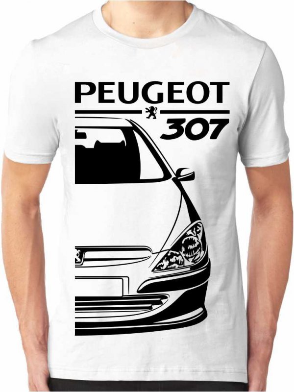 Peugeot 307 Mannen T-shirt