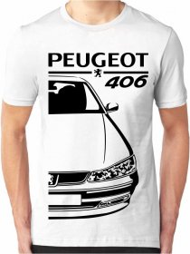 Peugeot 406 Facelift Pánske Tričko