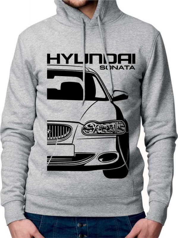 Hyundai Sonata 3 Facelift Herren Sweatshirt