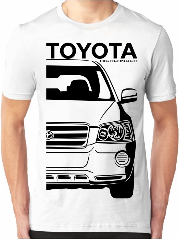 Toyota Highlander 1 Vyriški marškinėliai