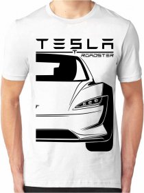 Tesla Roadster 2 Pistes Herren T-Shirt