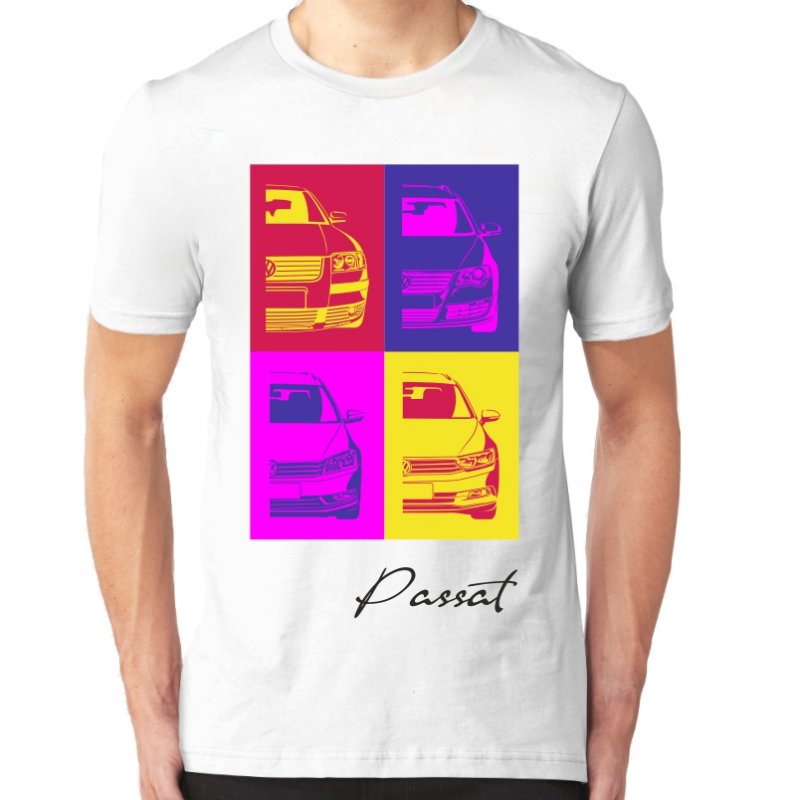 VW Passat V-VIII Pop Art Мъжка тениска