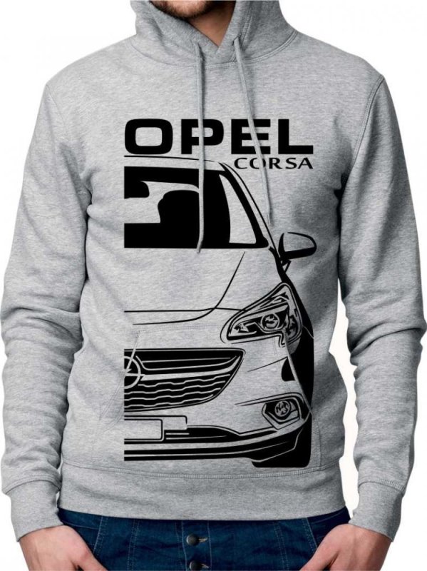 Opel Corsa E Férfi Kapucnis Pulóve