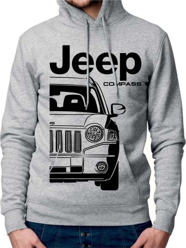 Jeep Compass Mk1 Heren Sweatshirt