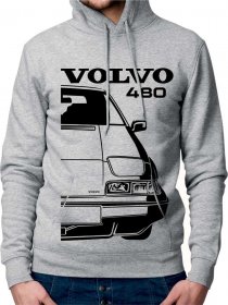 Volvo 480 Moški Pulover  s Kapuco