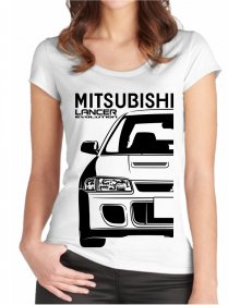 Mitsubishi Lancer Evo II Koszulka Damska