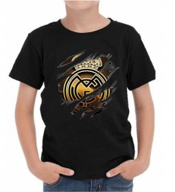 Tricou Copii Gold Real Madrid