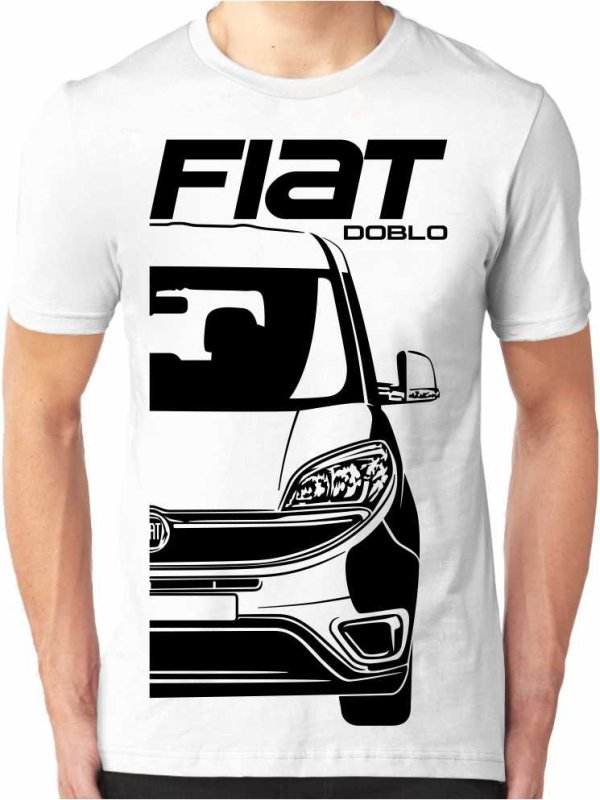 Fiat Doblo 2 Facelift Pánske Tričko