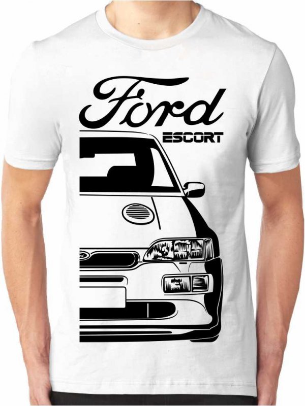 T-shirt pour hommes Ford Escort Mk5 Cosworth