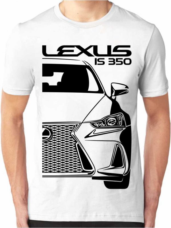 Lexus 3 IS 350 Facelift 1 Heren T-shirt