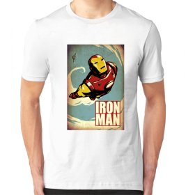 Iron Man Flying Koszulka męska