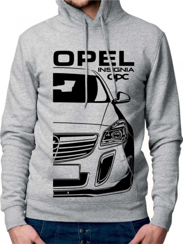 Opel Insignia 1 OPC Facelift Férfi Kapucnis Pulóve