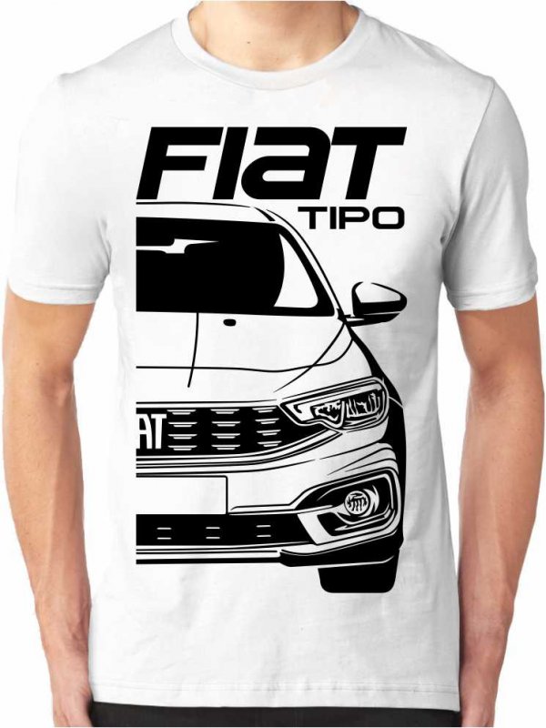 Fiat Tipo Facelift Vīriešu T-krekls
