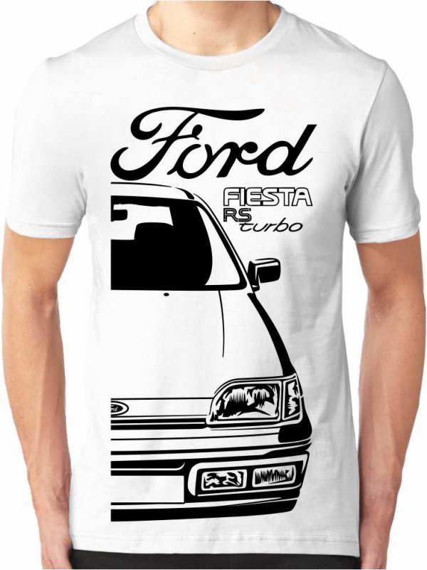 Ford Fiesta Mk3 RS Turbo Pánske Tričko