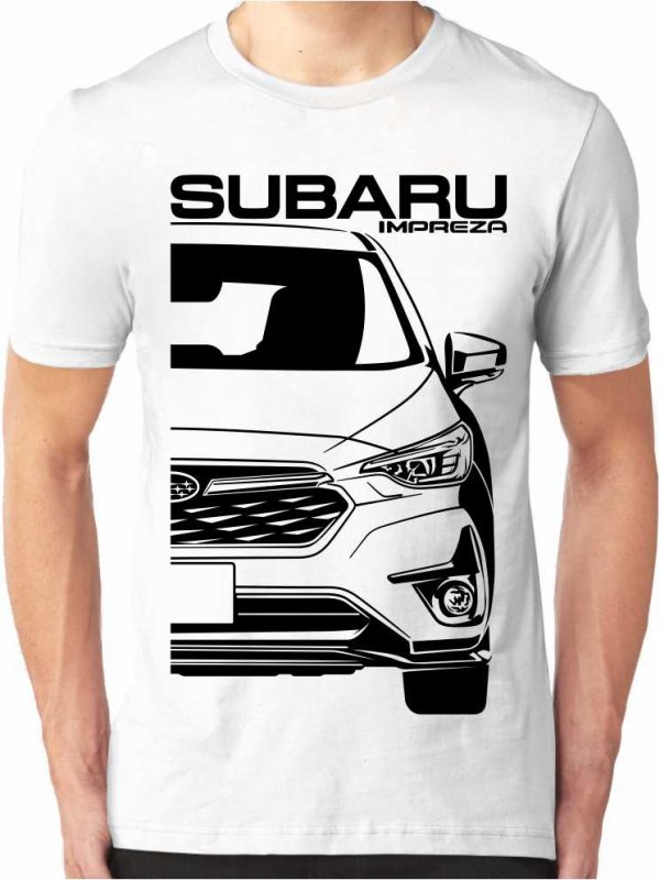 Subaru Impreza 6 Mannen T-shirt