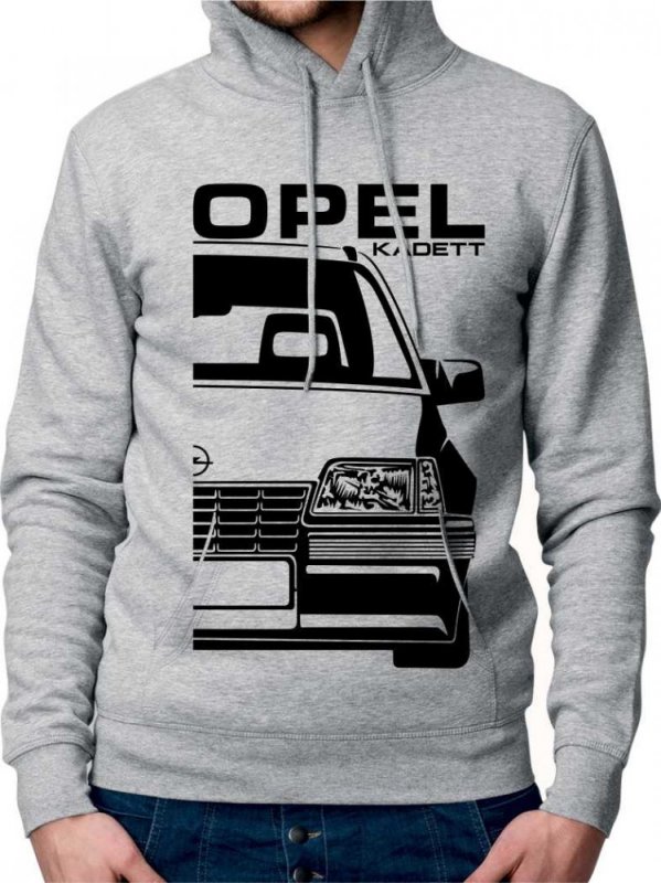 Opel Kadett E Moški Pulover s Kapuco