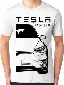 Tesla Model X Pistes Herren T-Shirt