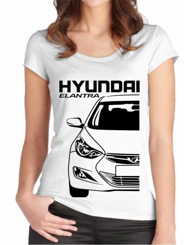 Hyundai Elantra 2012 Dámské Tričko