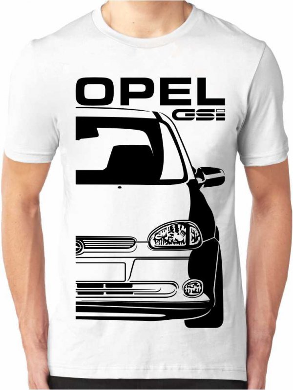 Opel Corsa B GSi Vyriški marškinėliai