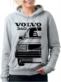 Volvo 340 Moški Pulover s Kapuco