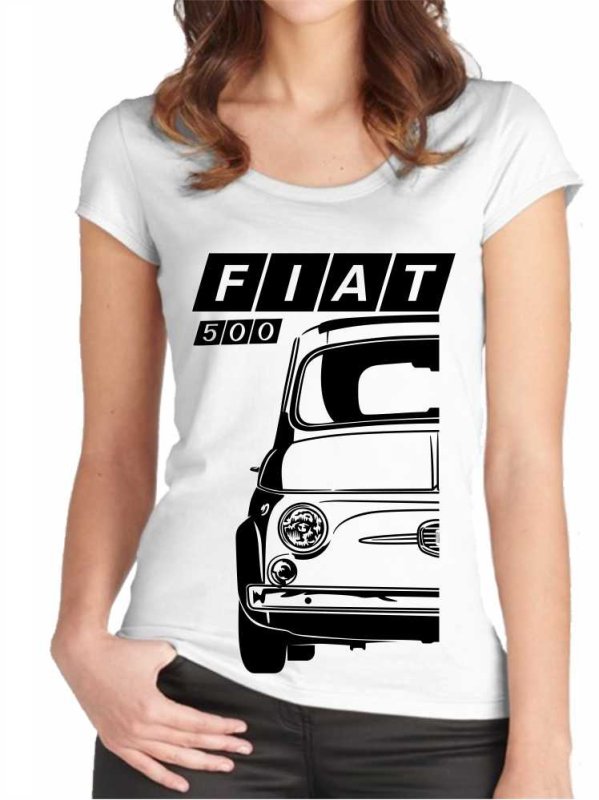 T-shirt pour fe mmes Fiat 500 Classic