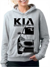 Kia Sportage 4 Facelift Női Kapucnis Pulóver
