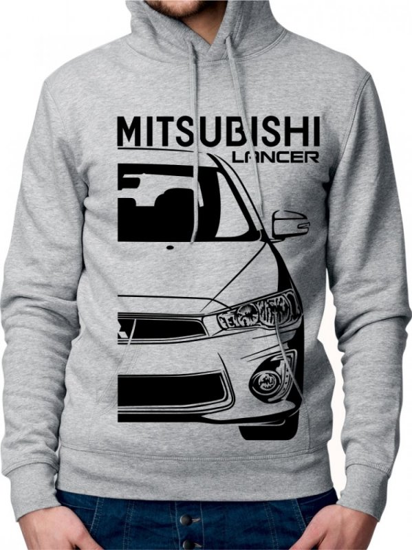 Mitsubishi Lancer 9 Facelift Herren Sweatshirt