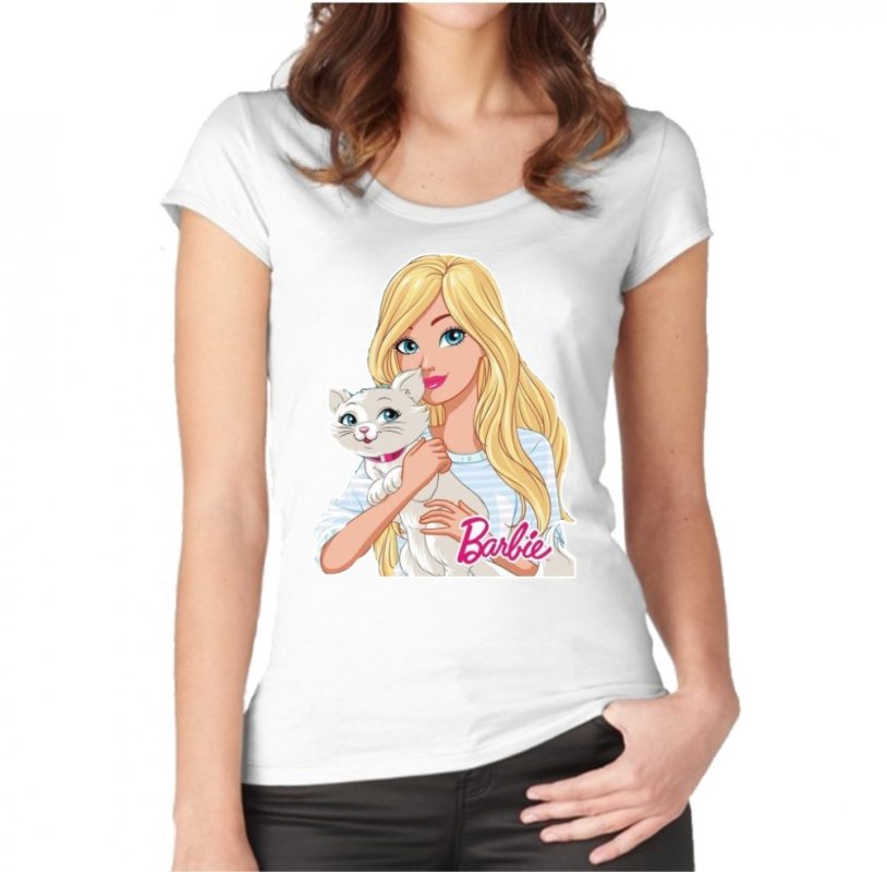 Barbie Cat Naiste T-särk