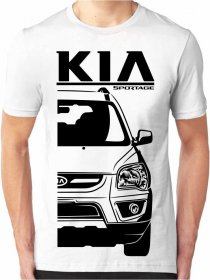 Kia Sportage 2 Facelift Koszulka męska