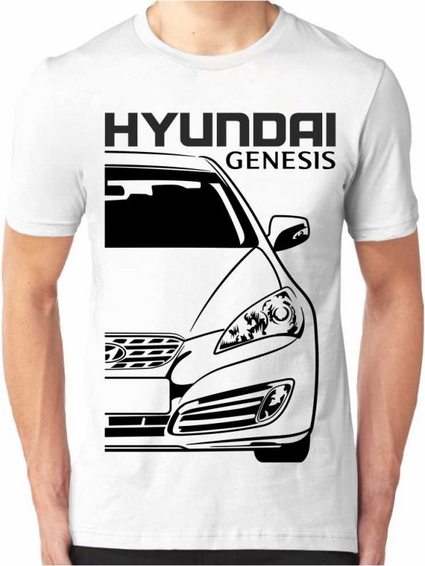 Hyundai Genesis 2013 T-shirt voor heren