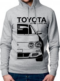Toyota Celica 6 Moški Pulover s Kapuco