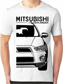 T-Shirt pour hommes Mitsubishi Outlander 2 Facelift