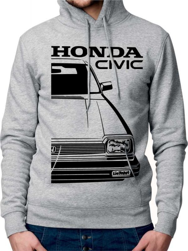 Honda Civic 2G Facelift Heren Sweatshirt