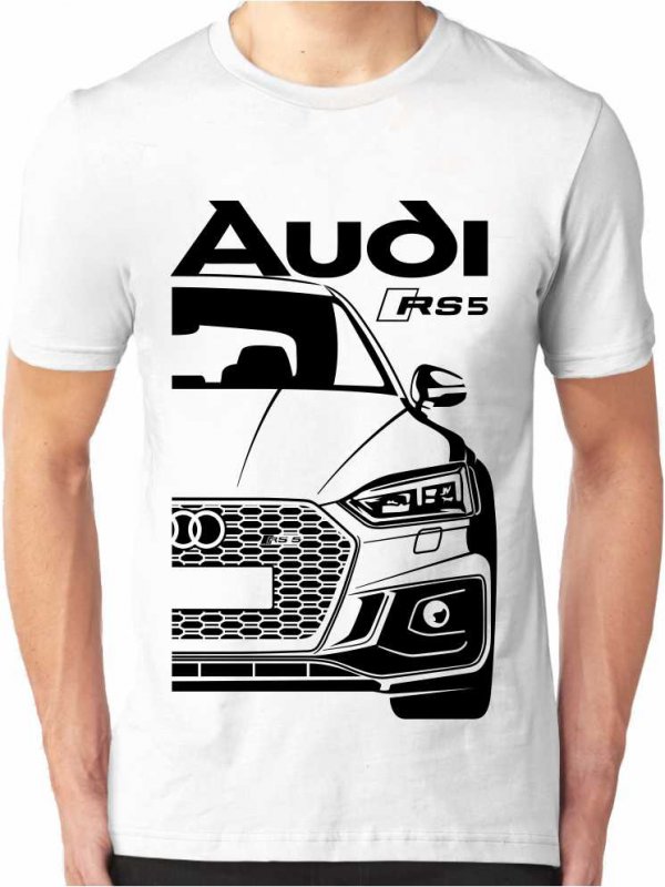 L -35% Audi RS5 F5 Мъжка тениска